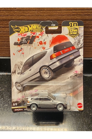 Hot Wheels Premium 1/64 '88 Honda Crx Japan Historics 5 Gri