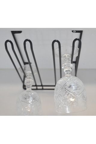 Siyah 2 Bölmeli Bar Kadehlik Bardaklık