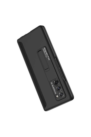 Galaxy Z Fold 2 Kılıf Zore M-Magnet Kılıf Siyah