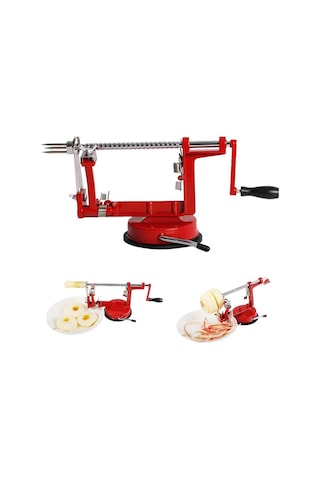 Kenpazar Elma Soyma Ve Dilimleme Makinesi Çelik Çok Renkli