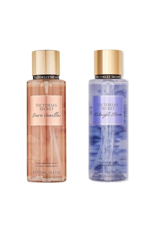 Victoria's Secret Bare Vanilla + Midnight Bloom Vücut Spreyi 2 x 250 ML