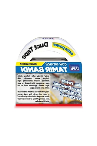 Ağır Hizmet Tipi Kanal Tamir Bandı, 10 Metre X 48 Mm