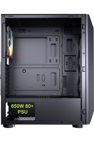 Cougar Mx410 Mesh-G 650W 80+ 4X Rgb Fan Oyuncu Bilgisayar Kasası