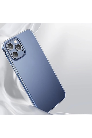 Hepsi Baseus Simple Case iPhone Uyumlu 12 Pro 6.1 İnce Şeffaf Silikon Kılıf- 5775 Najmaddin