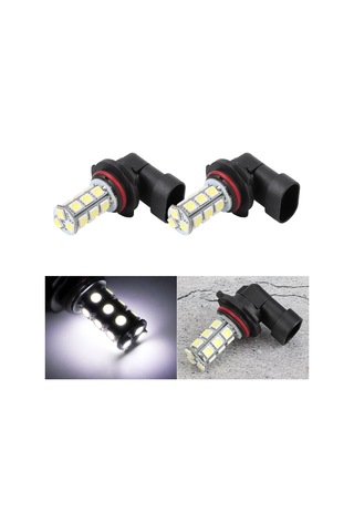 Xindoker 9005/hb3 Tipi 18 Smd 5050 Led Bulb Seti 2 Adet - Beyaz Işık, 50.000 Saat Ömür, Kolay Kurulum, Fener Ve Gündüz Çalışma Lambası İçin