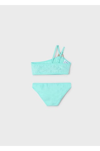Mayoral Kız Çocuk Fırfırlı Bikini 3716 Mavi