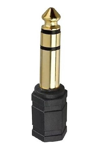 3.5 Mm Dişi 6.3 Mm Erkek Jack Kulaklık Piyano Çevirici Jack Kulaklık Amfi Çevirici