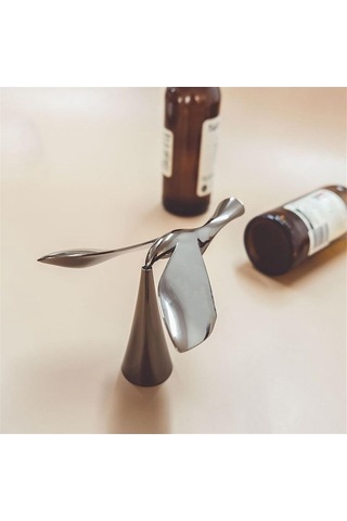 Ulzyvf Uçan Şişe Açacağı, Kuş Kapak Açıcı, Gümüş Gri Alaşımlı Gümüş Gri