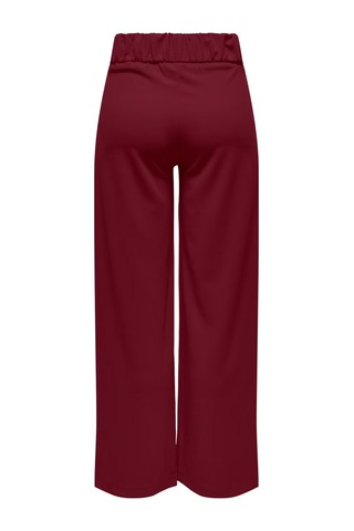 Jdy Jdygeggo Regular Fit Normal Bel Geniş Paça Pantolon Bayan Pantolon 15208430 Vişne