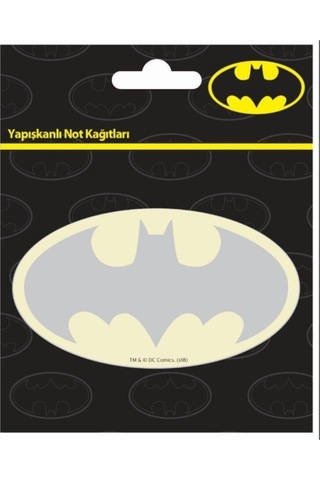 Yapışkanlı Not Kağıdı --batman Ayraç Ve Not Kağıdı 2 Farklı Model
