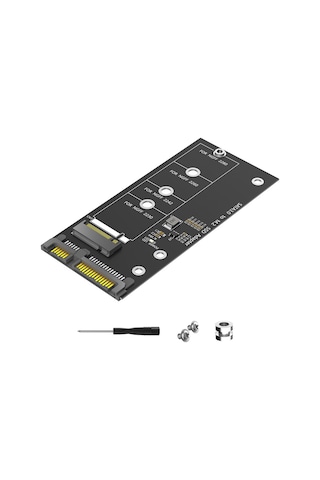 Xurunkeji M.2 - Sata Adaptör Kartı M.2 Ngff - Sata B Anahtar Ssd Dönüştürücü Ngff M.2 2280 2260 2242 2230 Ssd İçin