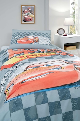 Özdilek Cars Mcqueen Speed Tek Kişilik Disney Lisanslı Lastikli Çocuk Nevresim Takımı Çok Renkli