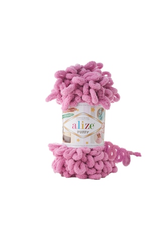 Alize 5 Adet Puffy El Örgü Ipliği 5'li Paket - 100 Gr. 9 Mt. Parmak Örgü Ipi - Şevval Tuhafiye 98