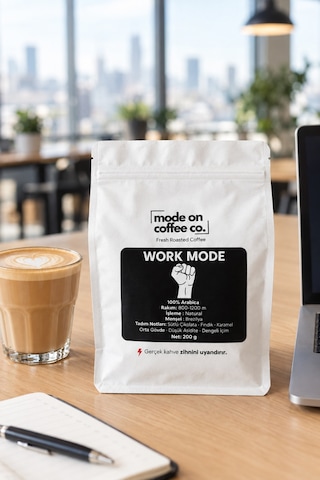 Tanışma Seti 4 X 200 Gr Filtre Ve Espresso Kahve Morning Work Relax Beast Mode - Filtre Makinesi İçin Öğütülmüş