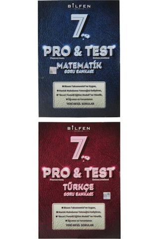 Protest 7. Sınıf Matematik Türkçe Set