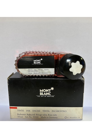 Mont Blanc Dolmakalem Mürekkebi Kırmızı Orijinal