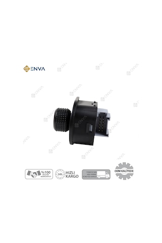 Volkswagen Golf 4 Katlanmaz Dikiz Ayna Ayar Düğmesi 1997-2004