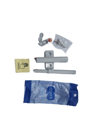 Mıklatıslı Kapak İtici Kilitli 5 Adet Açık Gri