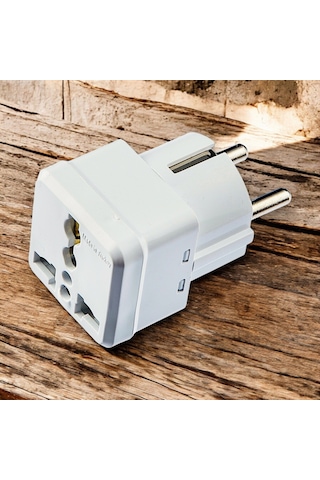 Tek-iş Seyahat Adaptörü Türk Erkek Fişli Universal Ingiliz Amerikan Fiş Çevirici Priz Dönüştürücü