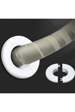 Sones Yuvarlak Delik Dekorasyon Fişi Kapağı, Stil: 2.2mm Delik Gümüş