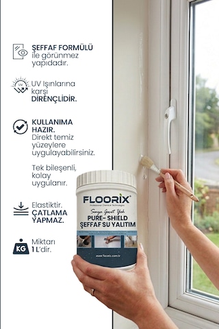 Floorix Şeffaf Su Yalıtımı