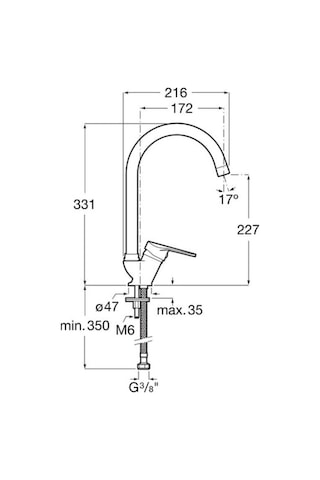 Roca Glera Spiralli Pull Down Mutfak Eviye Bataryası A5A814Dc00