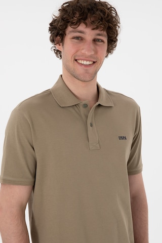 U.S. Polo Assn. Erkek Regular Fit Polo Yaka Haki Basic Tişört 50306007-VR027