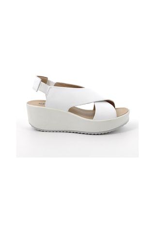 Sandalet Kadın Diğer 7665744 Igı&co Dcd 76657 Nappa Soft Bianco Beyaz