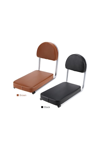 Symbee Bisiklet Elektrikli Bisiklet Arka Koltuğu Kahverengi - 3cm Kalın Sponge, Su Geçirmez Pu Deri, Kolay Kurulum, Yetişkin Ve Çocuklar İçin Kahverengi