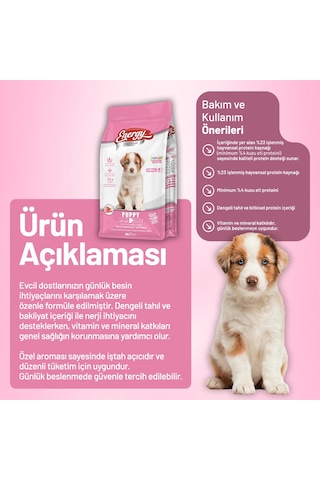 Kuzu Etli Yavru Köpek Maması 3 Kg - 4 Adet