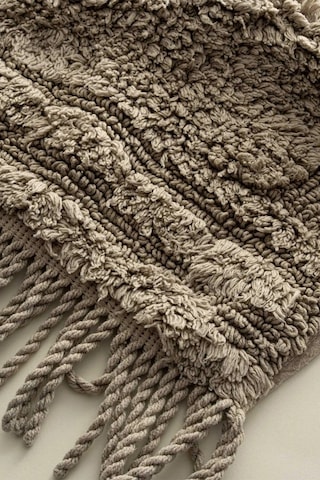 Ecocotton Luna Bej 2'li %100 Karde Pamuk Banyo Paspas Seti Bej