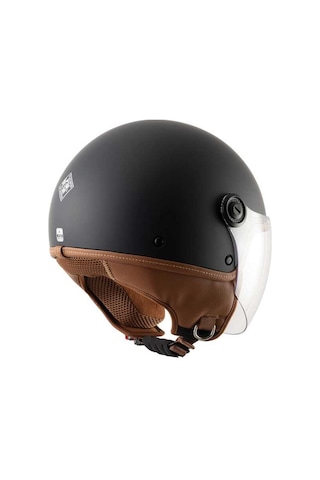 Tucano Urbano El Jettın 6.0 Yarım Kask Mat Siyah Diğer