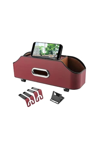 Sunup Sn-24877 Çok Fonksiyonlu Araç Arka Koltuk Organizer Siyah