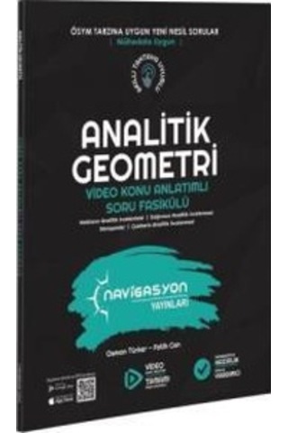 Navigasyon Yayınları Analatik Geometri Konu Anlatımlı Soru Fasikü