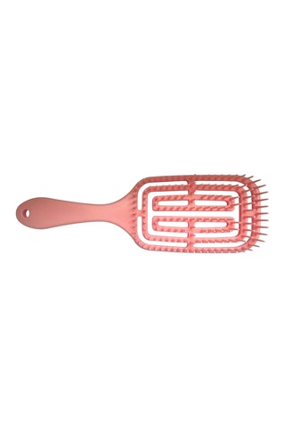 Croc Saç Fırçası Seti 2li Somon - Saç Açıcı Fırça, 3d Detangler Brush - Tarak Hediyeli