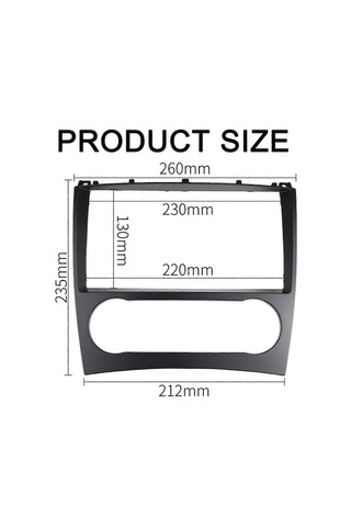 C-serisi W203/w203 İçin 9 İnçlik Araç Şasi Kaplamaları