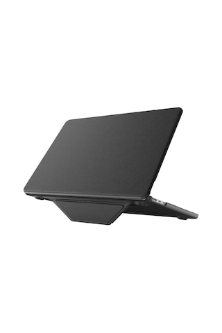 Mey İthalat Macbook Air 15 2024 Macbook Deri Kapak - Siyah