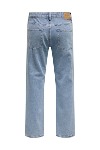 Only & Sons Onsedge Straıght 4618 Ey Box Pım Jeans Erkek Blue Denim Pantolon - 22034618 Mavi