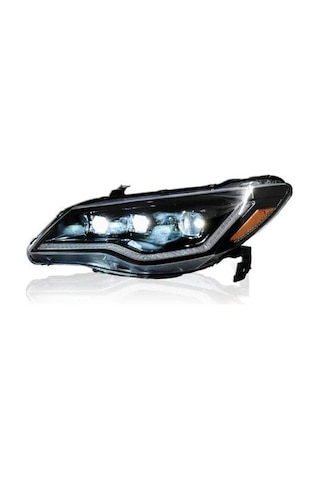 Autogp Honda Civic Fd6 Ön Far Lambası Ledli Diamond Model 3 Lens 2006 / 2011 1 Adet