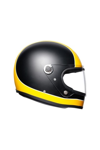 Agv X3000 Kask Dot Mat Siyah Sarı