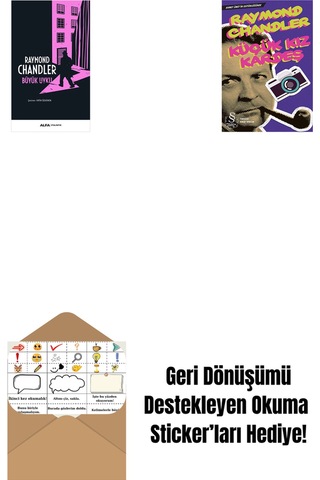 Büyük Uyku + Küçük Kız Kardeş + Okuma Sticker'ları