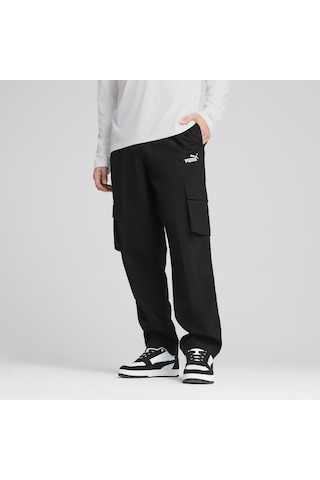 Puma 68266301 Ess Woven Cargos Unisex Eşofman Altı Siyah