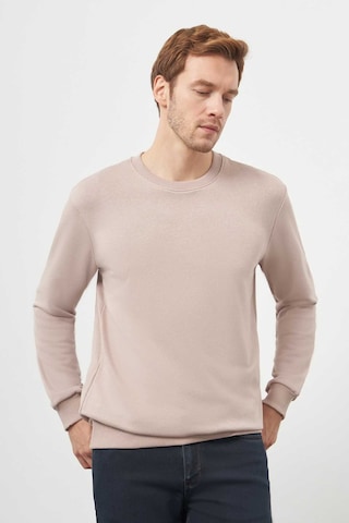 Morven Erkek Taş Basic Bisiklet Yaka Sweat-shirt 25ks063005870 Taş Taş