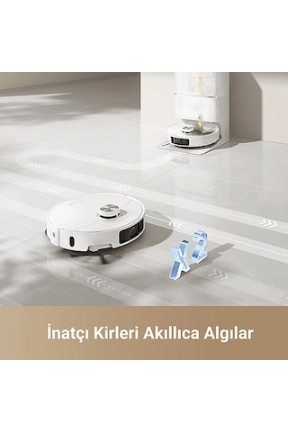 DREAME L40 Ultra Mop Robot Süpürge Beyaz