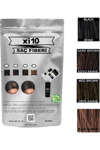 Xi10 100 Gr Saç Tozu 4 Renk A Kalite Toppik Benz.