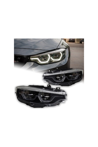 Autogp Bmw F32 F33 F36 Ön Far Lambası Ledi Lci Model Adaptif Görünüm 2013 / 2016 1