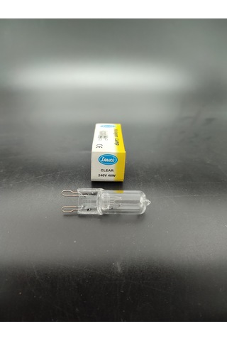 G.9 Halojen Ampul 40 Watt Şeffaf Renkte 5.adetli Paket