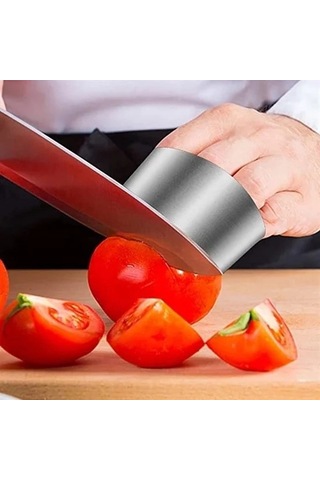 2li Metal Parmak Koruyucu Hızlı Ve Güvenli Kesme Paslanmaz Çelik Koruyucu Aparat 5468 Çok Renkli