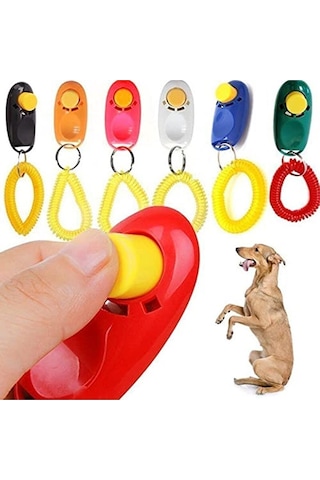 YCLSHOP Askılı Traning Clicker Köpek Eğitim Aparatı