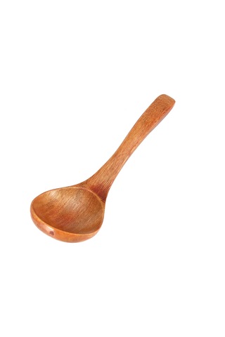 Yuntech01 Doğal Ahşap Ocaak Kaşığı - Uzun Saplı, Isı Dayanıklı, Sağlıklı Ve Dayanıklı Kahverengi